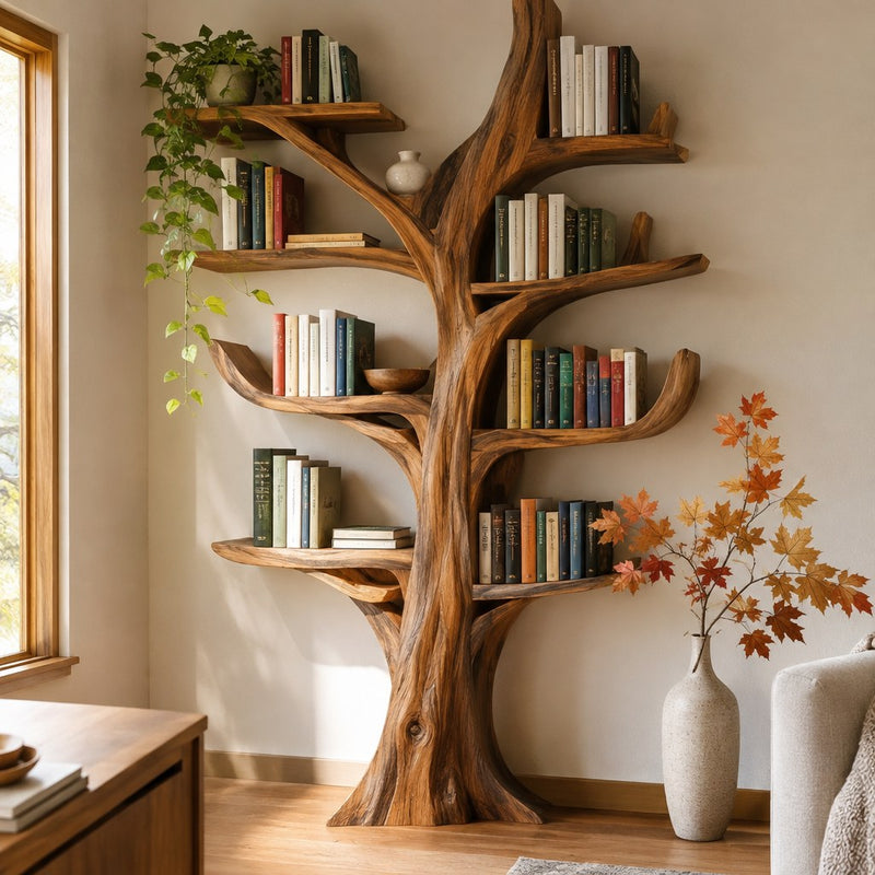 Bookshelves & bar